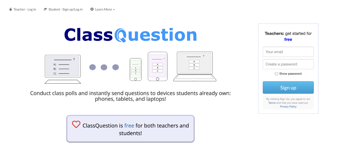 Tech Tool of the Month: ClassQuestion – Part 2 – TeachersFirst Blog