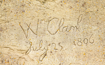 W Clark Signature - July 25, 1806